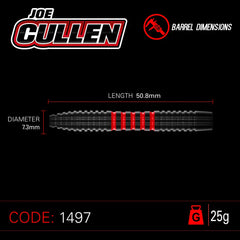 Rzutki Winmau Joe Cullen 85% stali 23g, 25g