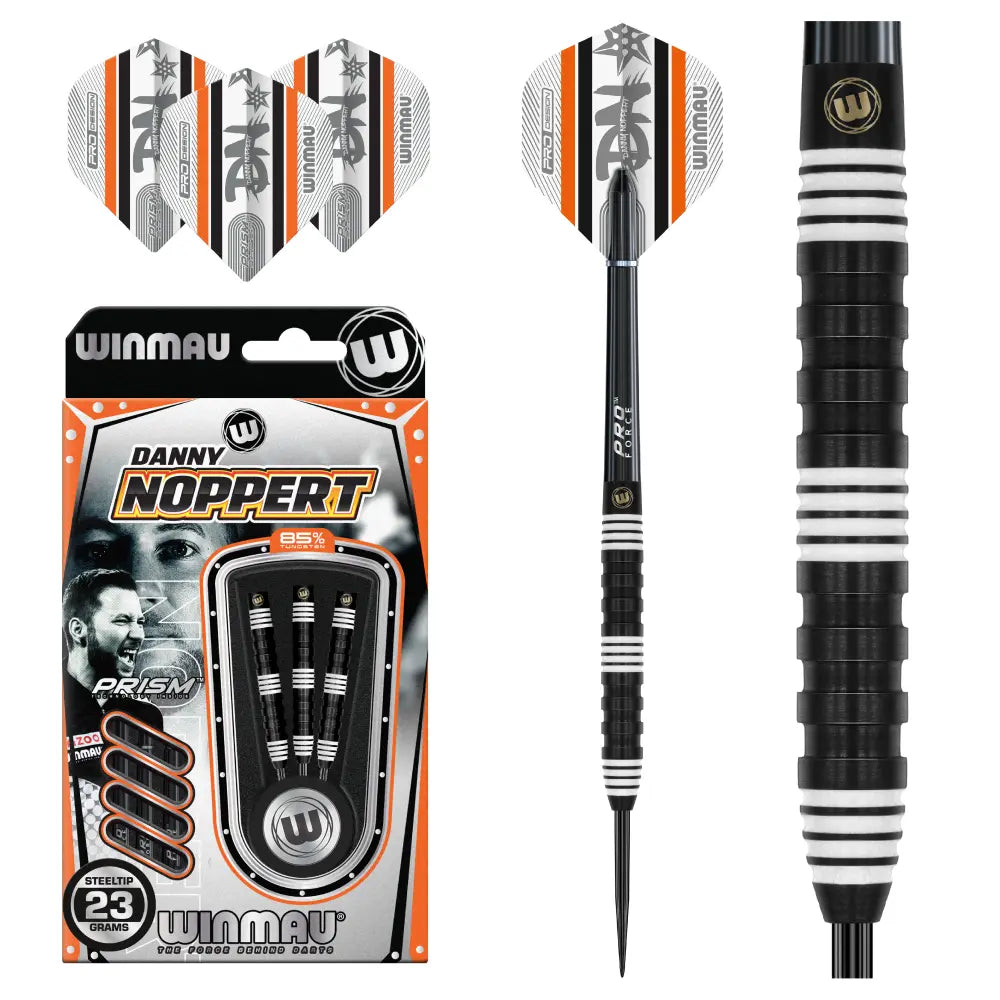 Rzutki Winmau Danny Noppert 85% stalowe 23g, 25g