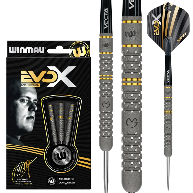Winmau Michael Van Gerwen MvG EVO X Steeldarts 21g, 22,5g 24g