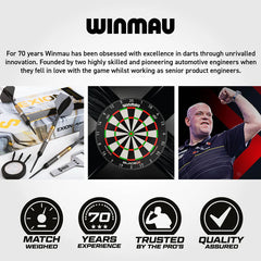Winmau Exion Switch Point Darts - Torpedo Steeldarts 22g, 23g, 24g
