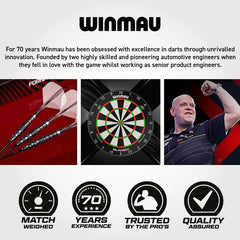 Winmau Fornax Switch Point Darts - Torpedo Steeldarts 23g, 25g