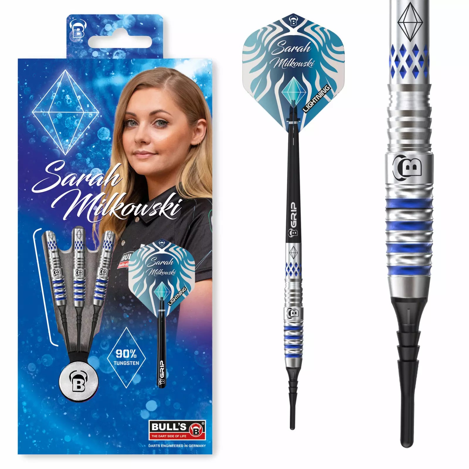Bulls Sarah Milkowski soft darts 20g