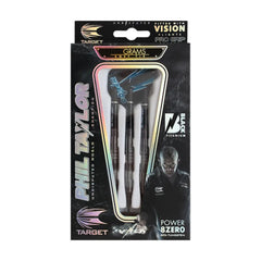 Target Phil Taylor 8Zero Black Titanium 2016 Miękkie rzutki - 18g