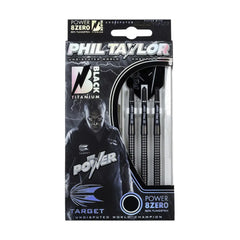 Target Phil Taylor Power 8zero Czarne tytanowe miękkie rzutki - 19g