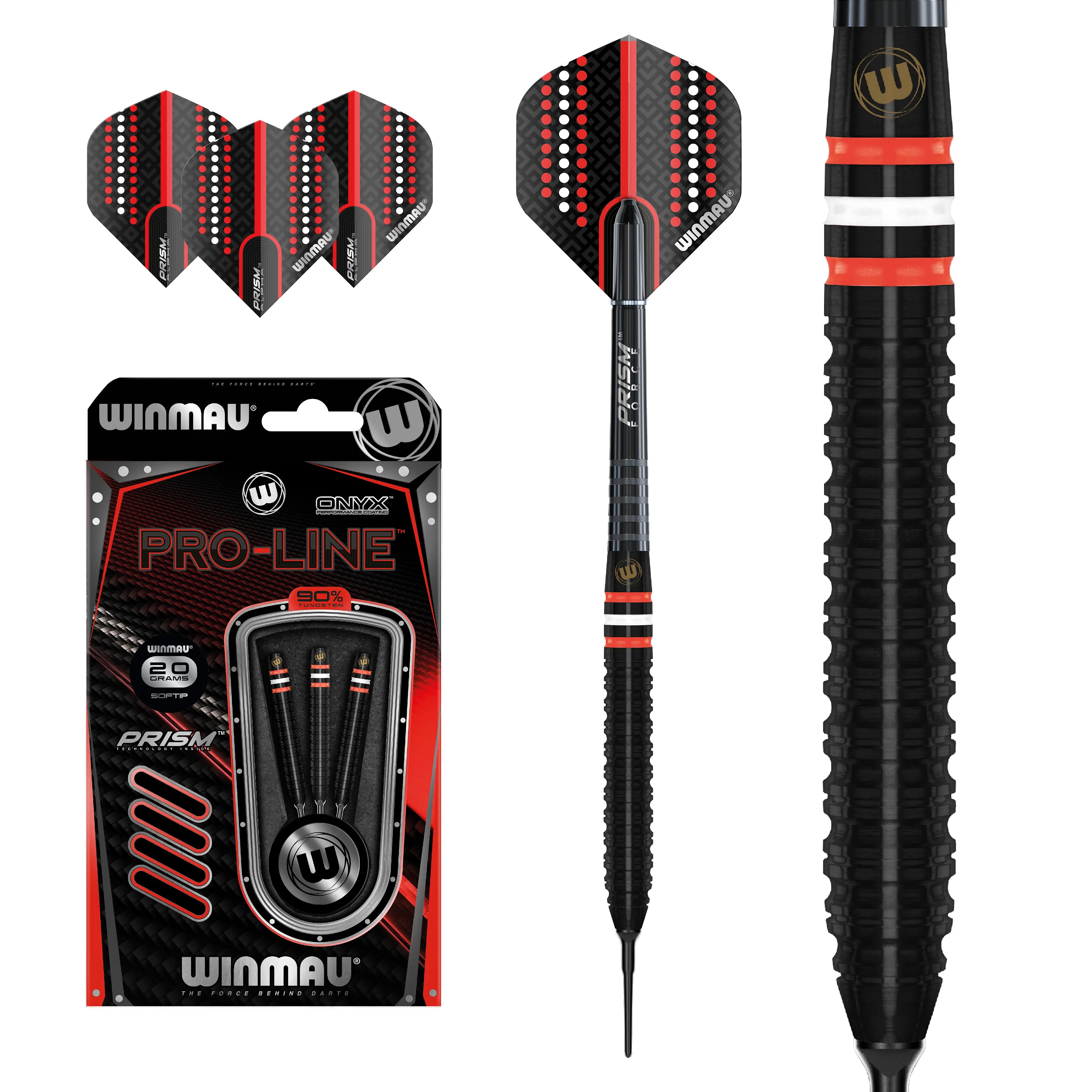Miękkie rzutki Winmau Pro-Line 20g, 22g