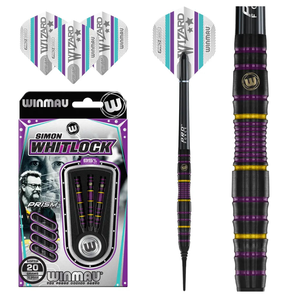 Winmau Simon Whitlock 85% miękkie rzutki 20g