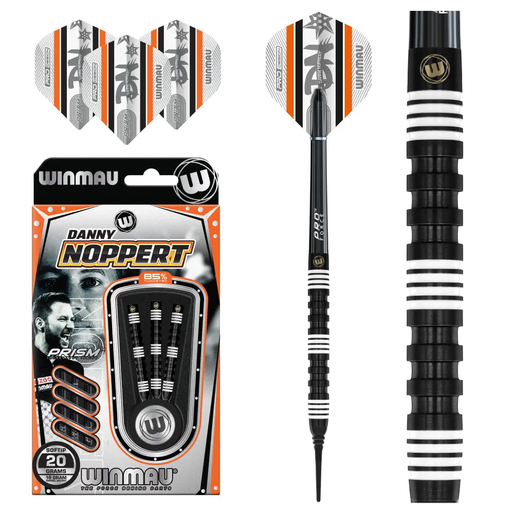 Winmau Danny Noppert 85% miękkie rzutki 20g