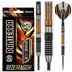 Rzutki stalowe Red Dragon Panterra 22g, 24g, 26g