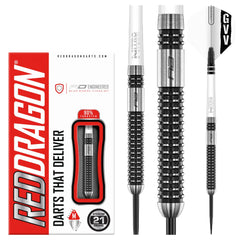 Red Dragon Gian van Veen Axis SE steel darts 21g, 23g