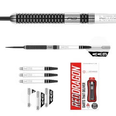 Red Dragon Gian van Veen Axis SE steel darts 21g, 23g