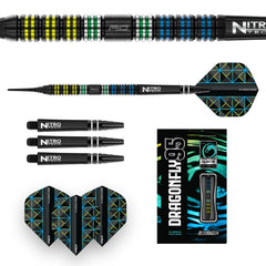 Red Dragon Dragonfly 95 Black - Parallel Softdarts 20g