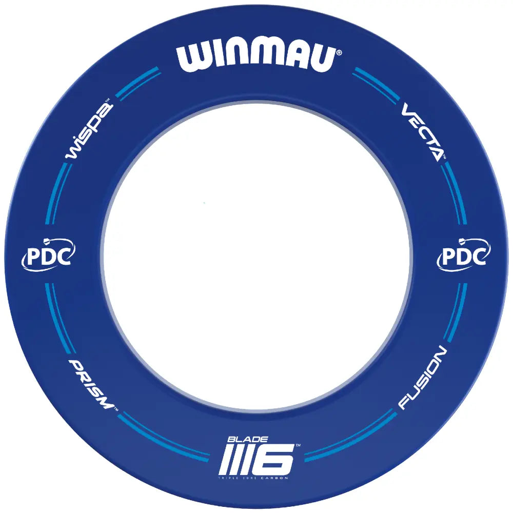 Niebieskie obramowanie tarczy do darta Winmau PDC