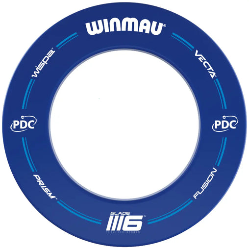 Niebieskie obramowanie tarczy do darta Winmau PDC