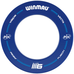 Niebieskie obramowanie tarczy do darta Winmau PDC