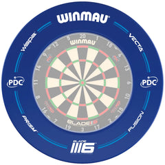Niebieskie obramowanie tarczy do darta Winmau PDC