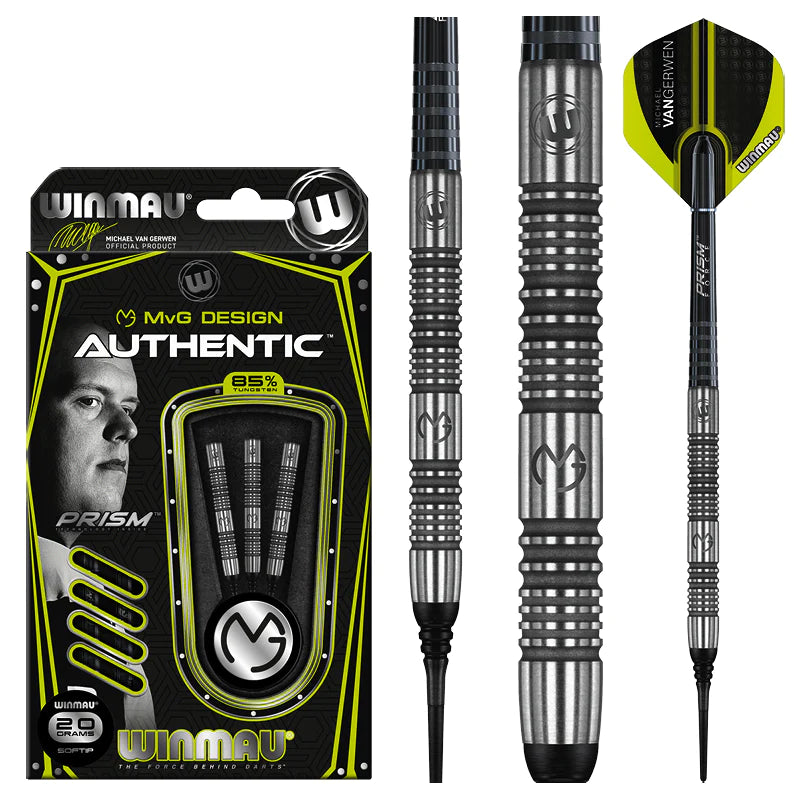 Winmau Michael Van Gerwen MvG Autentyczne Softdarts 20g