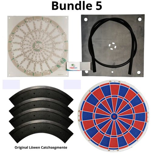 FutureDart DX Bundle 5: TaMaGuCaT für Dart4Free/dartboards.sonline, Windart, Löwendart und baugleiche