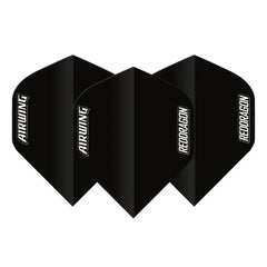 Red Dragon Black White Airwing Molded Flights