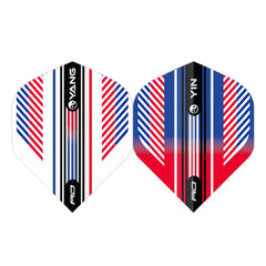 Red Dragon Ying Yang Flights - various designs 2