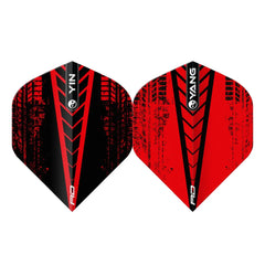 Red Dragon Ying Yang Flights - various designs 2