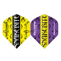 Red Dragon Peter Wright Snakebite Double Sided Ying Yang Flights