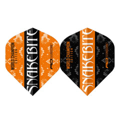 Red Dragon Peter Wright Snakebite Double Sided Ying Yang Flights