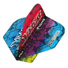 Red Dragon Peter Wright Snakebite Double Sided Ying Yang Flights