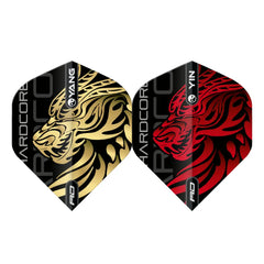 Red Dragon Jonny Clayton Double Sided Ying Yang Flights