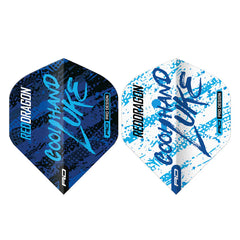 Red Dragon Luke Humphries World Champion Double Sided Ying Yang Flights