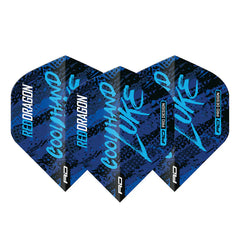 Red Dragon Luke Humphries World Champion Double Sided Ying Yang Flights