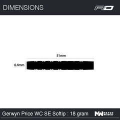 Red Dragon Gerwyn Price World Champion 2021 Special Edition Softdarts 20g