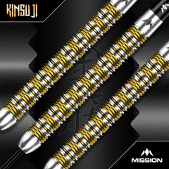 Mission Kinsuji 95% Tungsten Steeldarts 22g, 24g, 26g