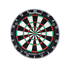 Harrows Quadro 240 Steeldartboard
