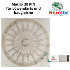 FutureDart DX Bundle 2 : TaMa für Dart4Free/dartboards.sonline, Windart, Löwendart, Magic Dart und baugleiche