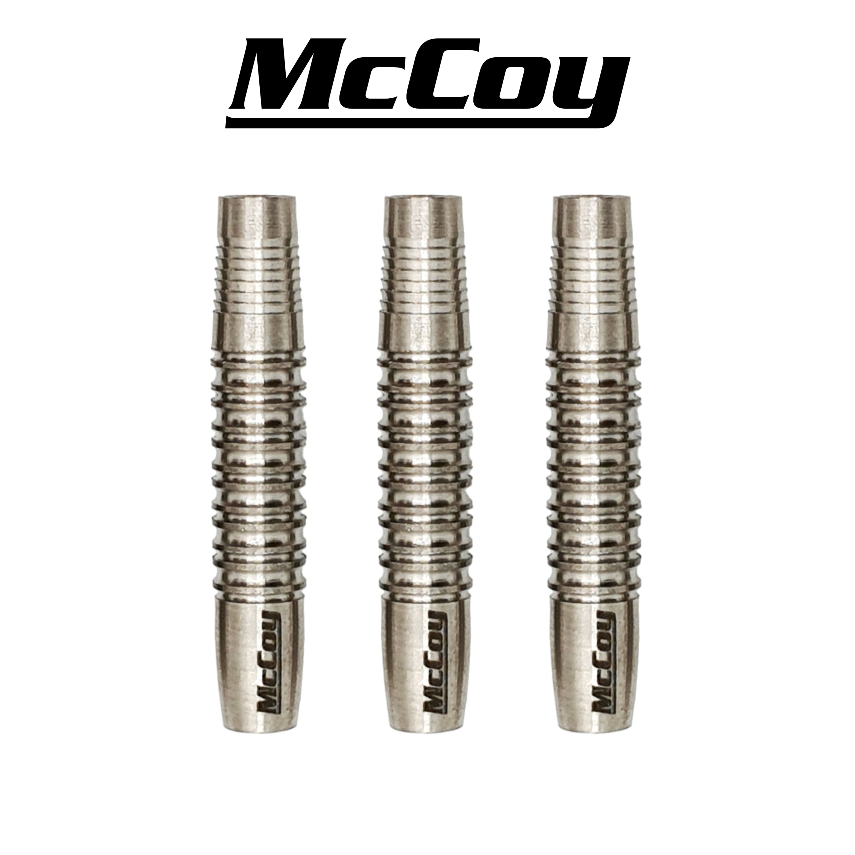 McCoy Marksman A - 90% Tungsten Softdartbarrels - Silver