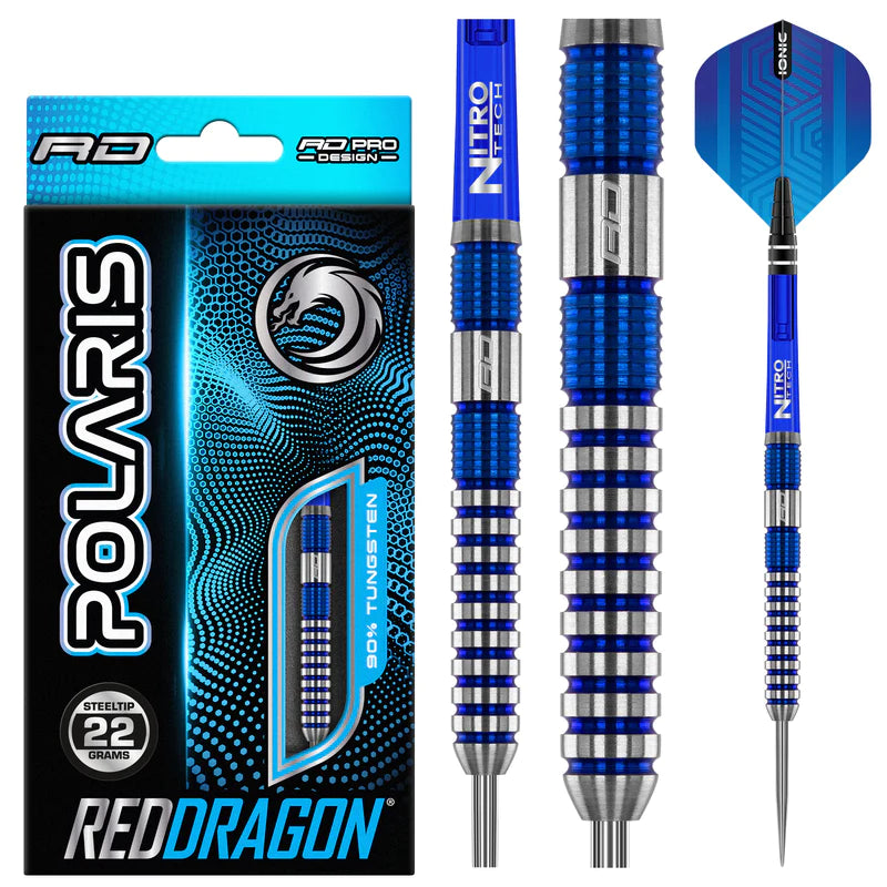 Red Dragon Polaris Steeldarts 22g, 24g, 26g