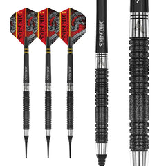 Red Dragon Peter Wright Double World Champion SE Black Softdarts 20g