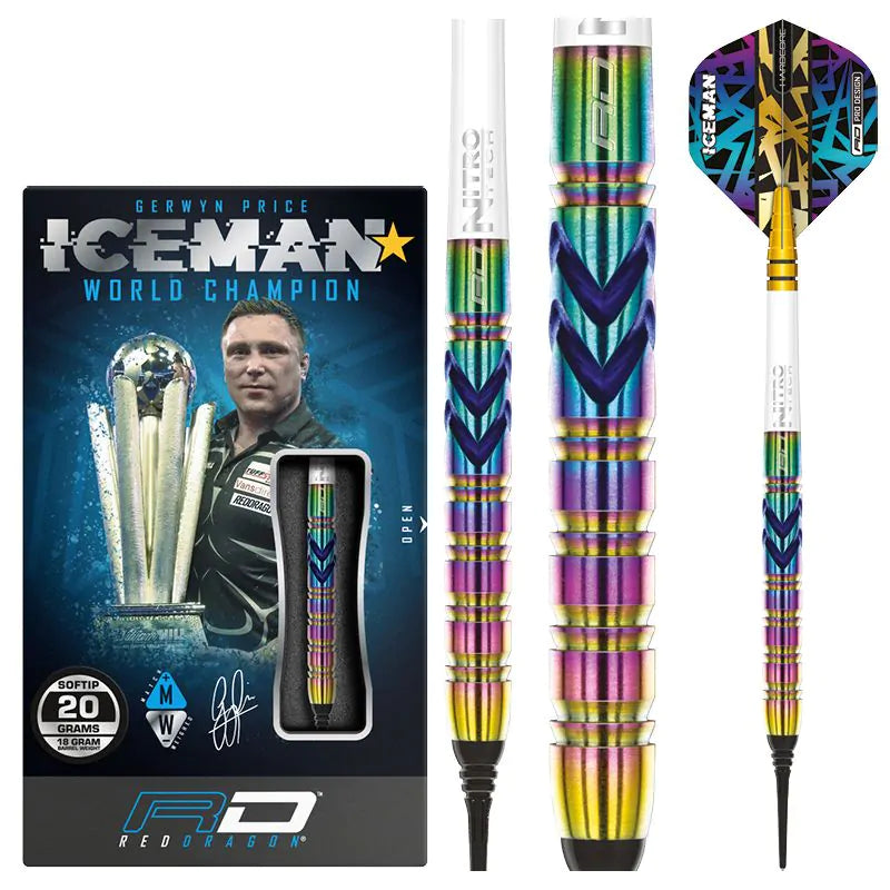 Red Dragon Gerwyn Price Ionic Softdarts 20g