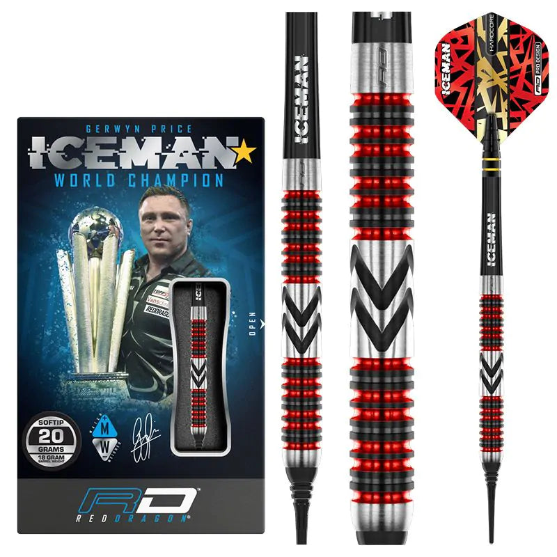 Red Dragon Gerwyn Price Firebird Softdarts 20g