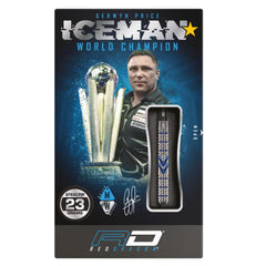 Red Dragon Gerwyn Price Iceman Midnight Edition Steeldarts 23g, 25g