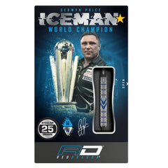 Red Dragon Gerwyn Price Iceman Midnight Edition Steeldarts 23g, 25g