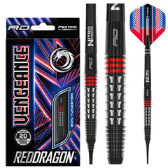 Red Dragon Vengeance Red Softdarts 20g