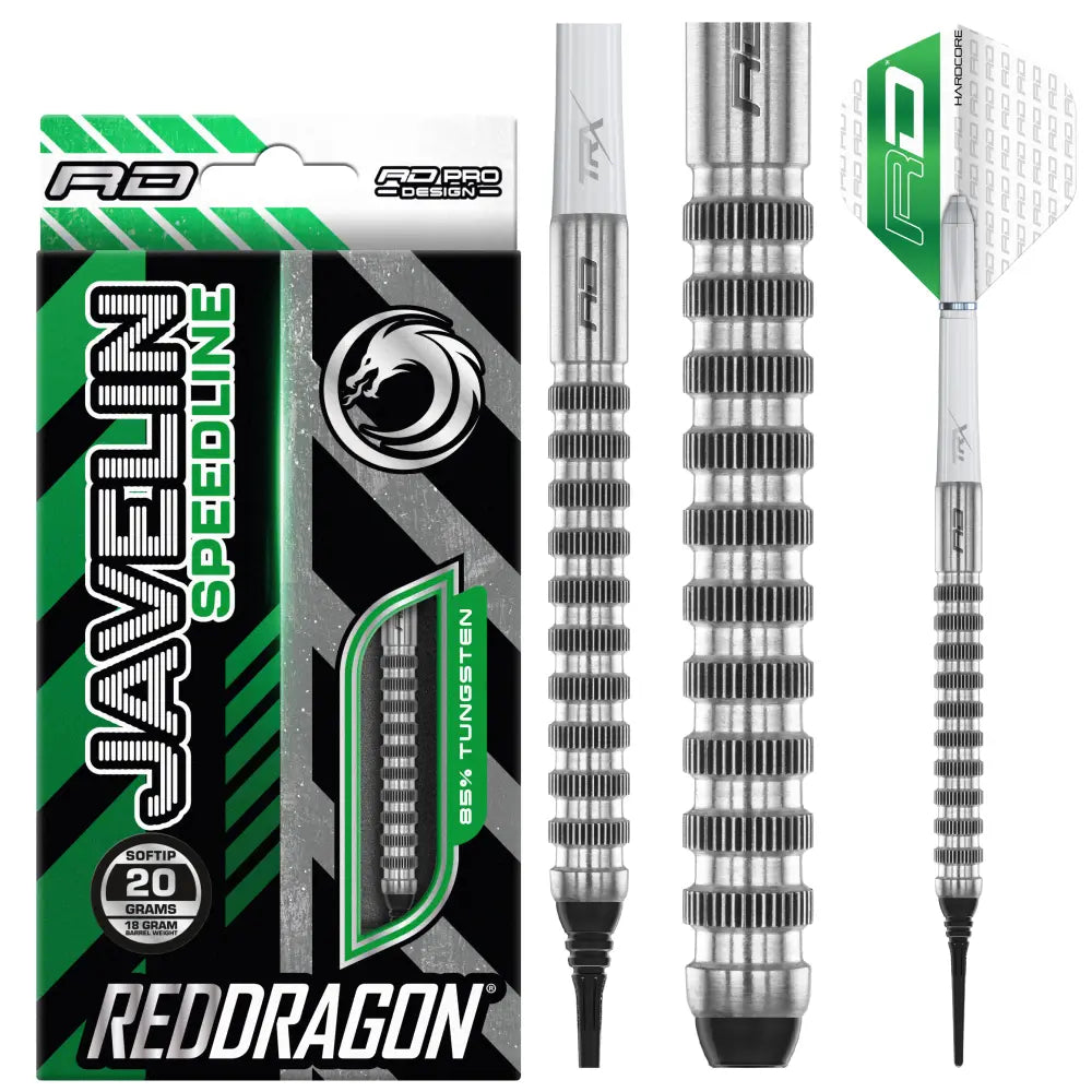 Red Dragon Javelin Speedline soft darts 20g