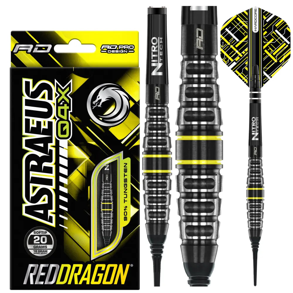 Red Dragon Astraeus Q4X Torpedo Soft Darts 20g