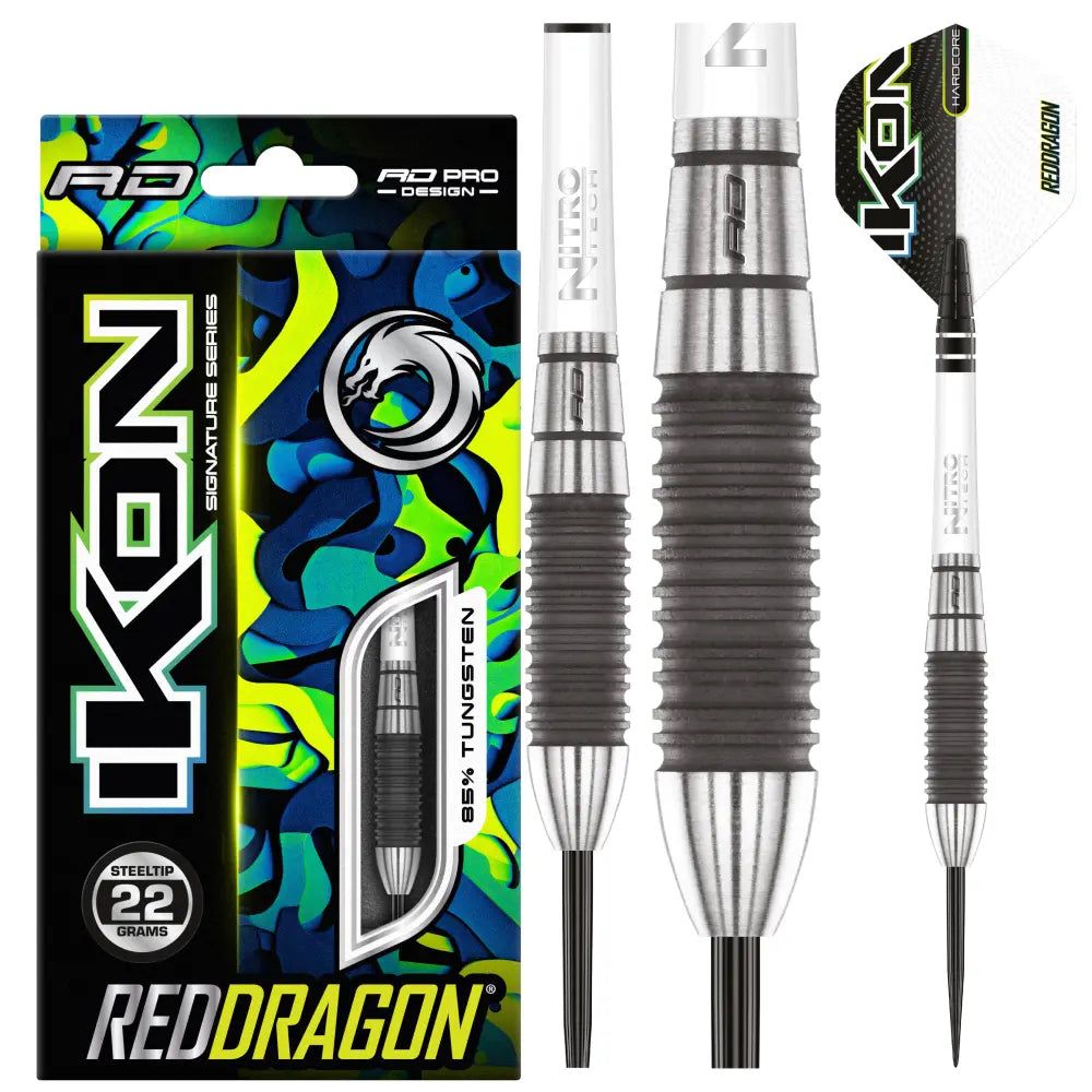 Red Dragon Ikon 1.2 steel darts 22g, 24g