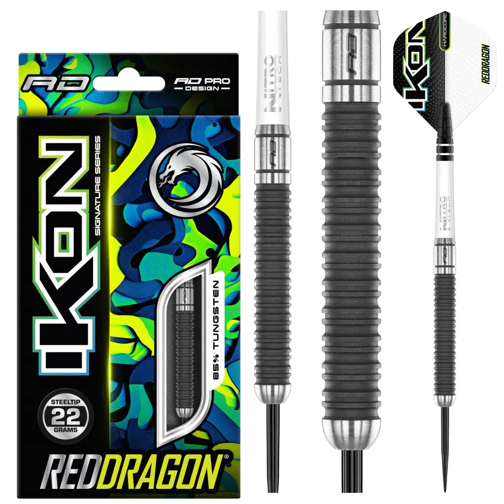 Red Dragon Ikon 1.4 steel darts 22g, 24g, 26g