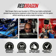 Red Dragon Amp Torpedo Switch Point Steeldarts 24g, 26g