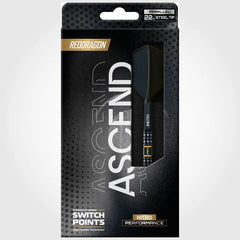 Red Dragon Ascend Parallel Switch Point Steeldarts 22g, 23g, 24g