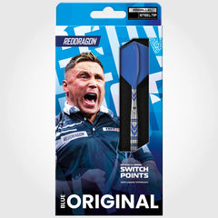 Red Dragon Gerwyn Price Iceman Blue 90% Switch Point Steeldarts 22g, 24g, 26g