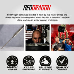 Red Dragon Gian van Veen TE Switch Points Steeldarts 21g